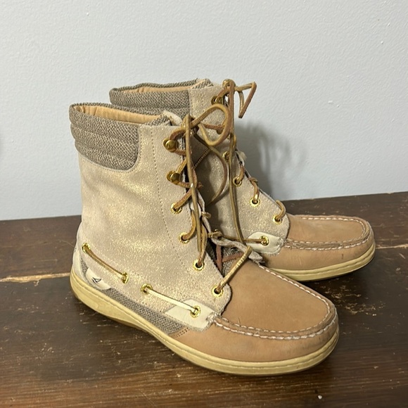 SPERRY Hikerfish - Linen Size 7.5 - Picture 1 of 7
